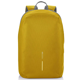 Рюкзак XD Design Bobby Soft с отделением для ноутбука до 15,6 дюйма и USB портом антивор желтый