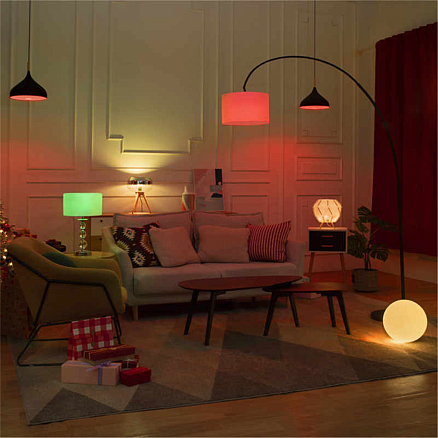 Умная лампочка светодиодная Xiaomi Mi Smart LED Bulb Essential (White and Color) GPX4021GL