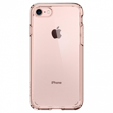 Чехол для iPhone 7, 8 гибридный Spigen SGP Ultra Hybrid 2 прозрачно-розовый