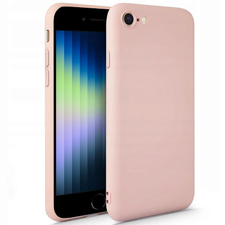 Чехол для iPhone 7, 8, SE 2020, SE 2022 силиконовый Tech-Protect Icon розовый
