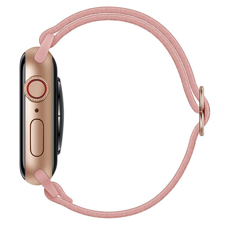 Ремешок-браслет для Apple Watch  4, 5, 6, 7, 8, SE 38, 40 и 41 мм текстильный Tech-Protect Mellow розовый