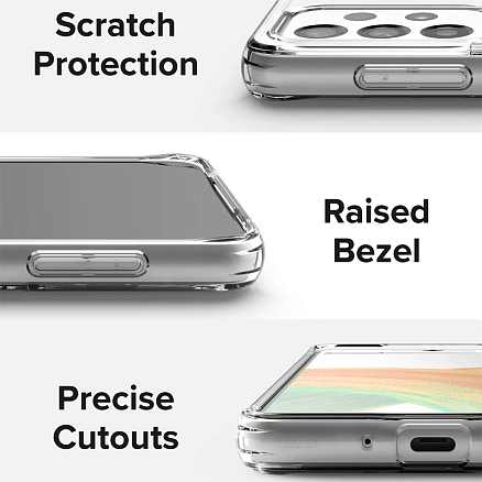 Чехол для Samsung Galaxy A33 5G гибридный Ringke Fusion прозрачный