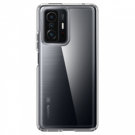 Чехол для Xiaomi 11T, 11T Pro гибридный Spigen Ultra Hybrid прозрачный
