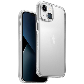 Чехол для iPhone 14 Plus гибридный UNIQ Combat прозрачный