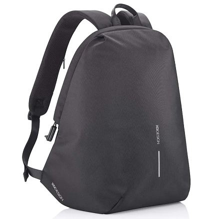 Рюкзак XD Design Bobby Soft с отделением для ноутбука до 15,6 дюйма и USB портом антивор черный