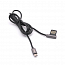 Кабель USB - MicroUSB для зарядки 1 м 2.1A с угловым USB Remax Emperor черный