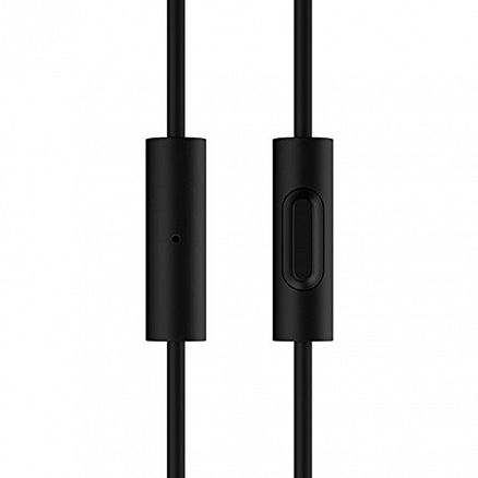 Наушники Xiaomi Basic вакуумные c микрофоном черно-красные
