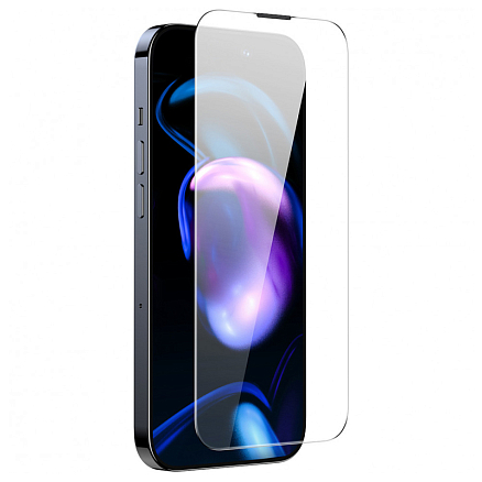 Защитное стекло для iPhone 14 Pro на весь экран Baseus Corning прозрачное 0,4 мм 2 шт.