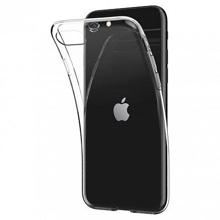 Чехол для iPhone 7, 8, SE 2020, SE 2022 гелевый ультратонкий Spigen Liquid Crystal прозрачный