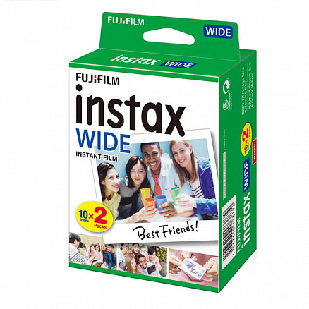 Картридж с фотопленкой для Fujifilm Instax Wide на 10 снимков 2 шт.