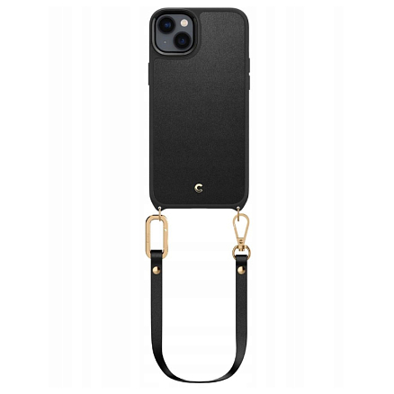 Чехол для iPhone 14 Plus гелевый Spigen Cyrill Classic Charm MagSafe черный