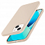 Чехол для iPhone 13 пластиковый тонкий Spigen Thin Fit бежевый