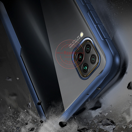 Чехол для Huawei P40 Lite гибридный Rzants Eagle Eye синий
