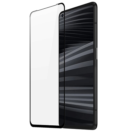 Защитное стекло для Realme GT2 Pro на весь экран противоударное Dux Ducis 9D черное