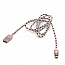 Кабель USB - MicroUSB для зарядки 1 м 2.4А магнитный Baseus Insnap розовое золото