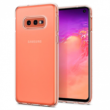 Чехол для Samsung Galaxy S10e G970 гелевый ультратонкий Spigen SGP Liquid Crystal прозрачный
