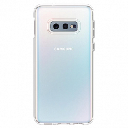 Чехол для Samsung Galaxy S10e G970 гелевый ультратонкий Spigen SGP Liquid Crystal прозрачный