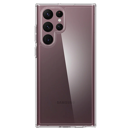 Чехол для Samsung Galaxy S22 Ultra гибридный Spigen Ultra Hybrid прозрачный