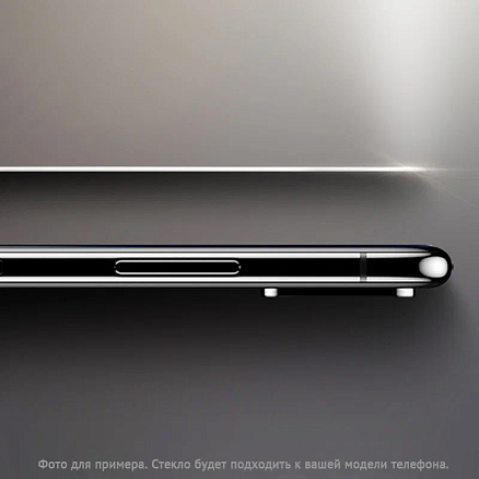 Защитное стекло для iPhone 12, 12 Pro на весь экран противоударное Mocoll Rhinoceros 2.5D черное