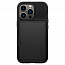 Чехол для iPhone 13 Pro гибридный со слотом для карты Spigen Slim Armor CS черный