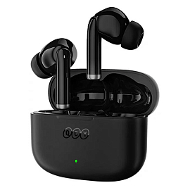 Наушники TWS беспроводные Bluetooth QCY T19 вакуумные с микрофоном черные