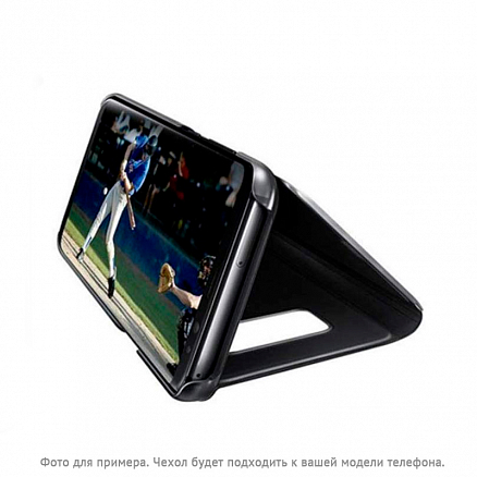 Чехол для Xiaomi Redmi 8 книжка Hurtel Clear View черный