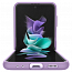 Чехол для Samsung Galaxy Z Flip 3 пластиковый тонкий Spigen Thin Fit фиолетовый