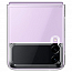 Чехол для Samsung Galaxy Z Flip 3 пластиковый ультратонкий Spigen Air Skin прозрачный