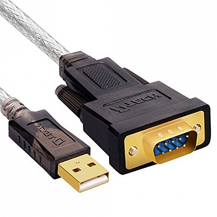 Переходник USB - RS-232 последовательный порт длина 1,8 м Dtech DT-5002A