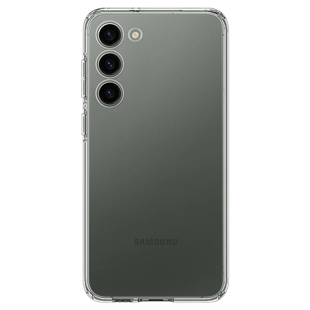 Чехол для Samsung Galaxy S23+ гелевый ультратонкий Spigen Liquid Crystal прозрачный
