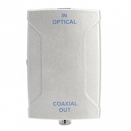 Преобразователь Optical в Coaxial (вход оптический – выход коаксиал)