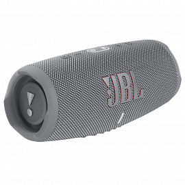 Портативная колонка JBL Charge 5 с защитой от воды и аккумулятором для телефона на 7500мАч серая