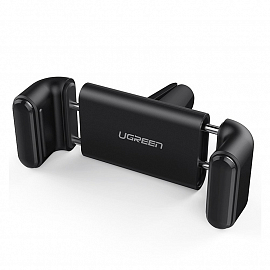 Держатель автомобильный в решетку обдува Ugreen LP120 черный