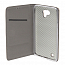 Чехол для LG X cam кожаный - книжка GreenGo Smart Magnet золотистый
