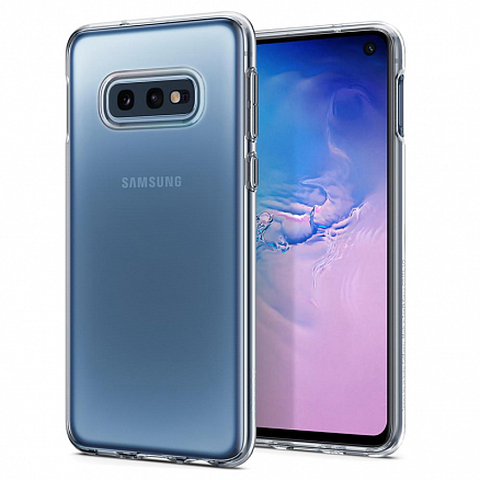 Чехол для Samsung Galaxy S10e G970 гелевый ультратонкий Spigen SGP Liquid Crystal прозрачный