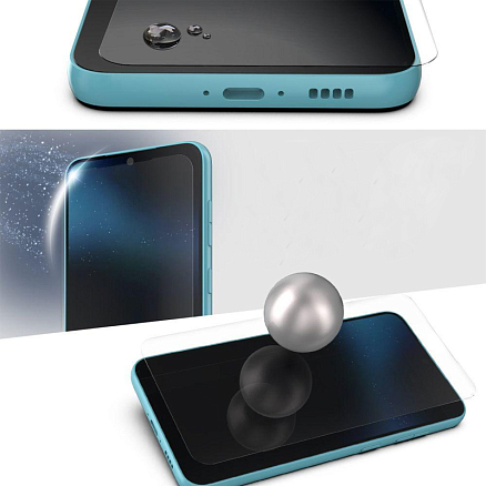 Защитное стекло для Samsung Galaxy S23 на весь экран противоударное WhiteStone Dome Glass EZ прозрачное 3 шт.