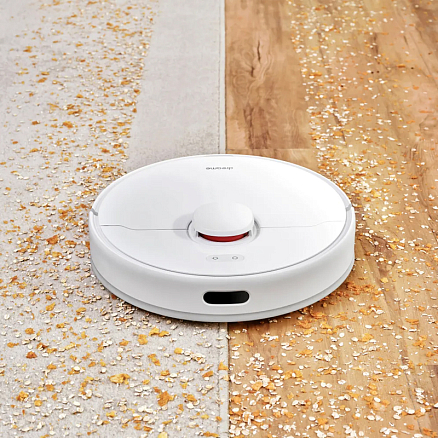 Робот-пылесос с влажной уборкой Dreame Robot Vacuum D10 Plus белый