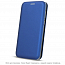 Чехол для Samsung Galaxy A22 кожаный - книжка GreenGo Smart Diva синий