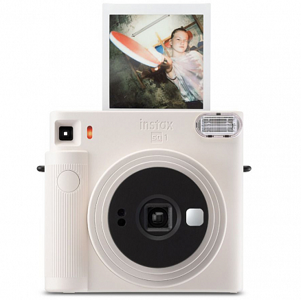 Фотоаппарат мгновенной печати Fujifilm Instax SQ1 белый мел