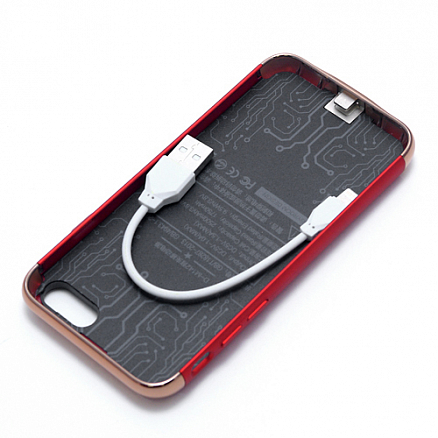 Чехол-аккумулятор для iPhone 7, 8 Joyroom D-M142 2500mAh красный