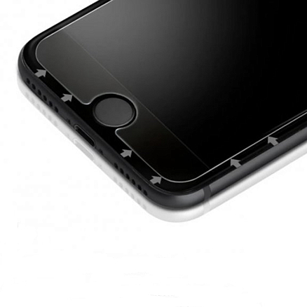 Защитное стекло для iPhone 7, 8, SE 2020, SE 2022 на экран Spigen Glas.TR Slim HD прозрачное
