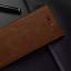 Чехол для iPhone 7, 8 кожаный - книжка Joyroom England коричневый