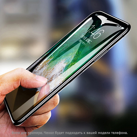 Защитное стекло для iPhone 6, 6S на весь экран противоударное Lito-3 3D черное