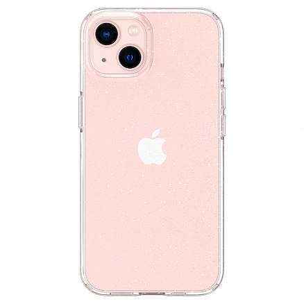 Чехол для iPhone 13 mini гелевый с блестками Spigen SGP Liquid Crystal Glitter прозрачный