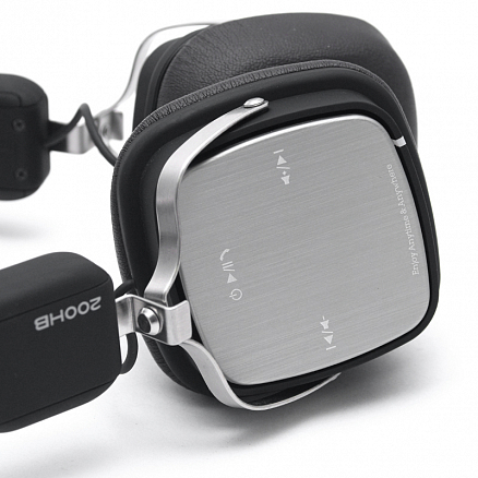 Наушники беспроводные Bluetooth Remax 200HB накладные с микрофоном черные