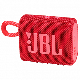 Портативная колонка JBL Go 3 с защитой от воды красная