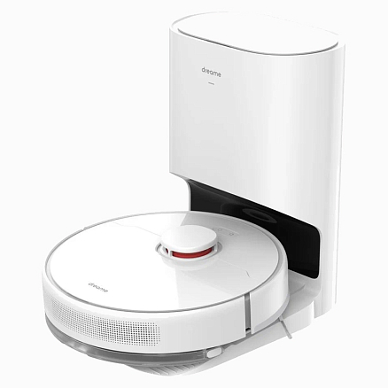 Робот-пылесос с влажной уборкой Dreame Robot Vacuum D10 Plus белый