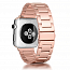 Ремешок-браслет для Apple Watch 42 и 44 мм металлический Nova Metal розовое золото