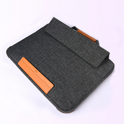 Сумка для ноутбука до 15,4 дюйма с подставкой WiWU Smart Stand черная
