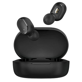 Наушники TWS беспроводные Bluetooth Xiaomi Redmi Buds Essential вакуумные с микрофоном черные